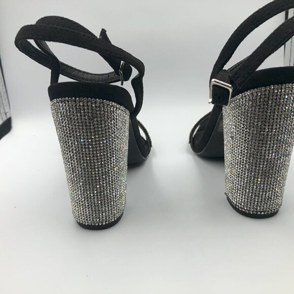 Olivia Ferguson Rhinestone High Heels Size 6.5 (Brand New) - Picture 7 of 8